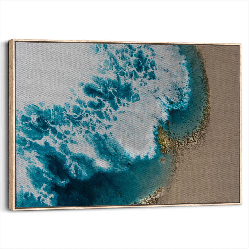 framed-canvas-natural-wood