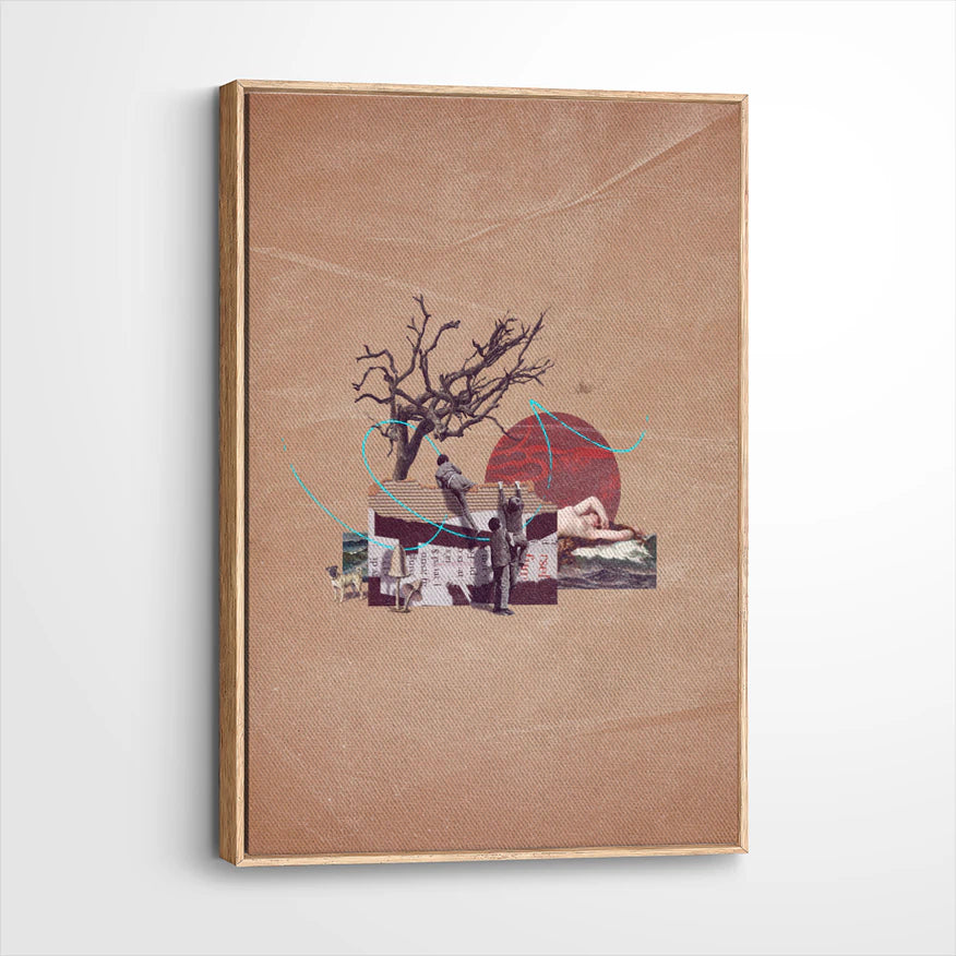 framed-canvas-natural-wood