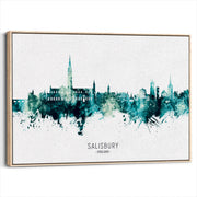 framed-canvas-natural-wood