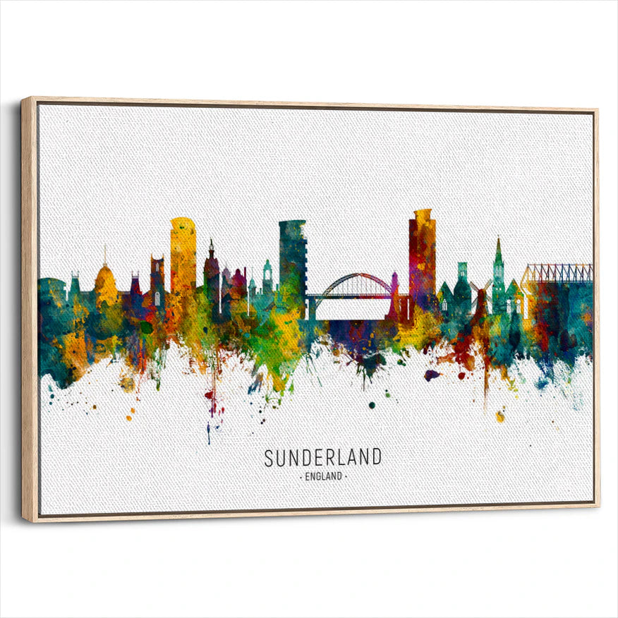 framed-canvas-natural-wood