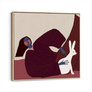 framed-canvas-natural-wood