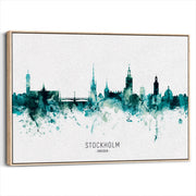 framed-canvas-natural-wood