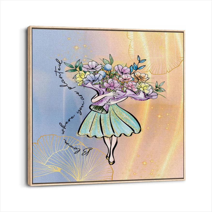 framed-canvas-natural-wood