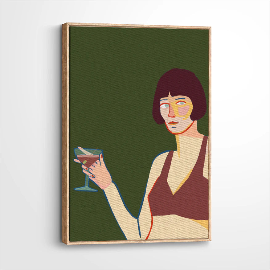 framed-canvas-natural-wood
