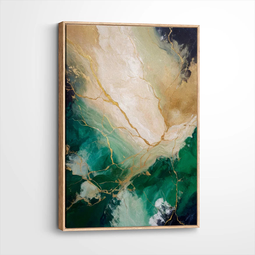 framed-canvas-natural-wood