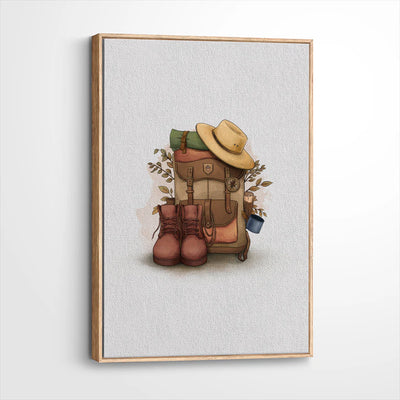 framed-canvas-natural-wood