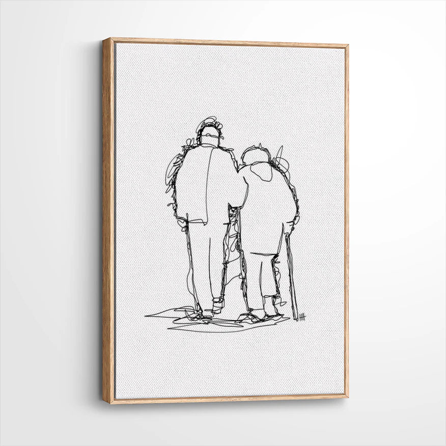 framed-canvas-natural-wood