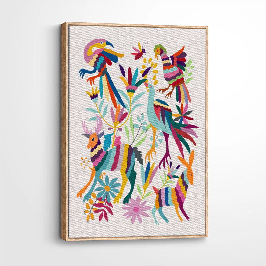 framed-canvas-natural-wood