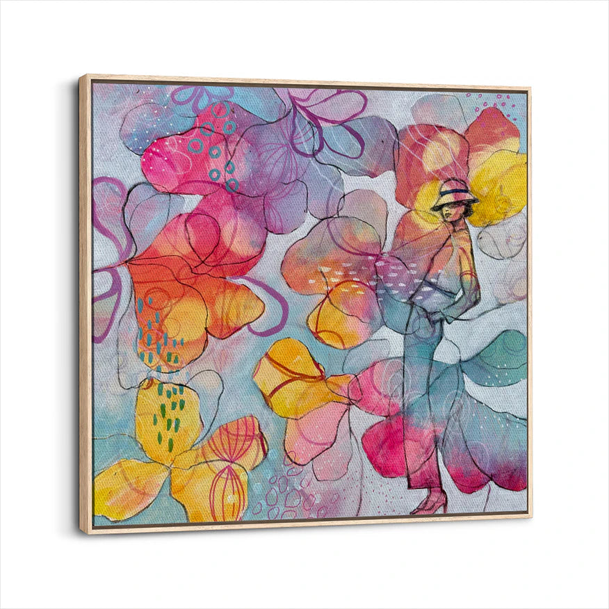 framed-canvas-natural-wood
