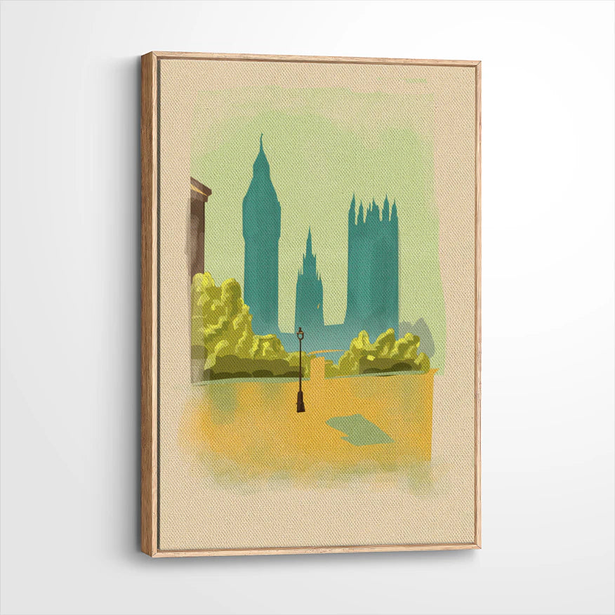 framed-canvas-natural-wood