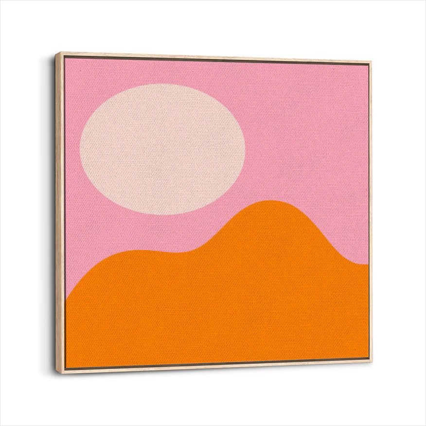 framed-canvas-natural-wood