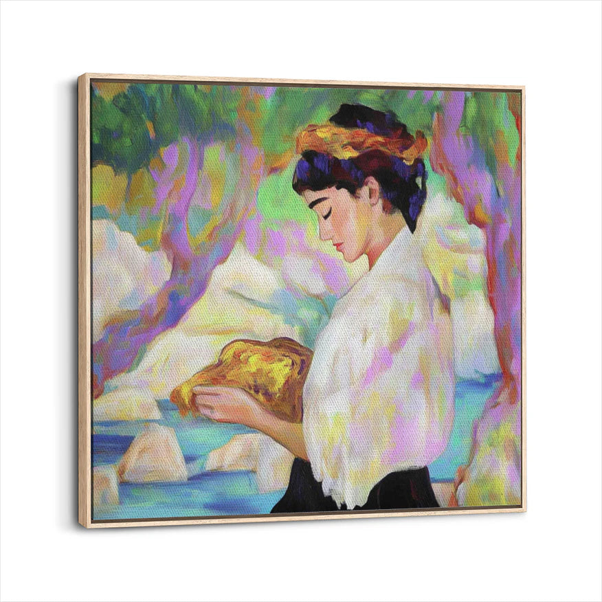 framed-canvas-natural-wood