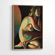 framed-canvas-natural-wood