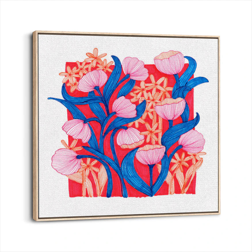 framed-canvas-natural-wood