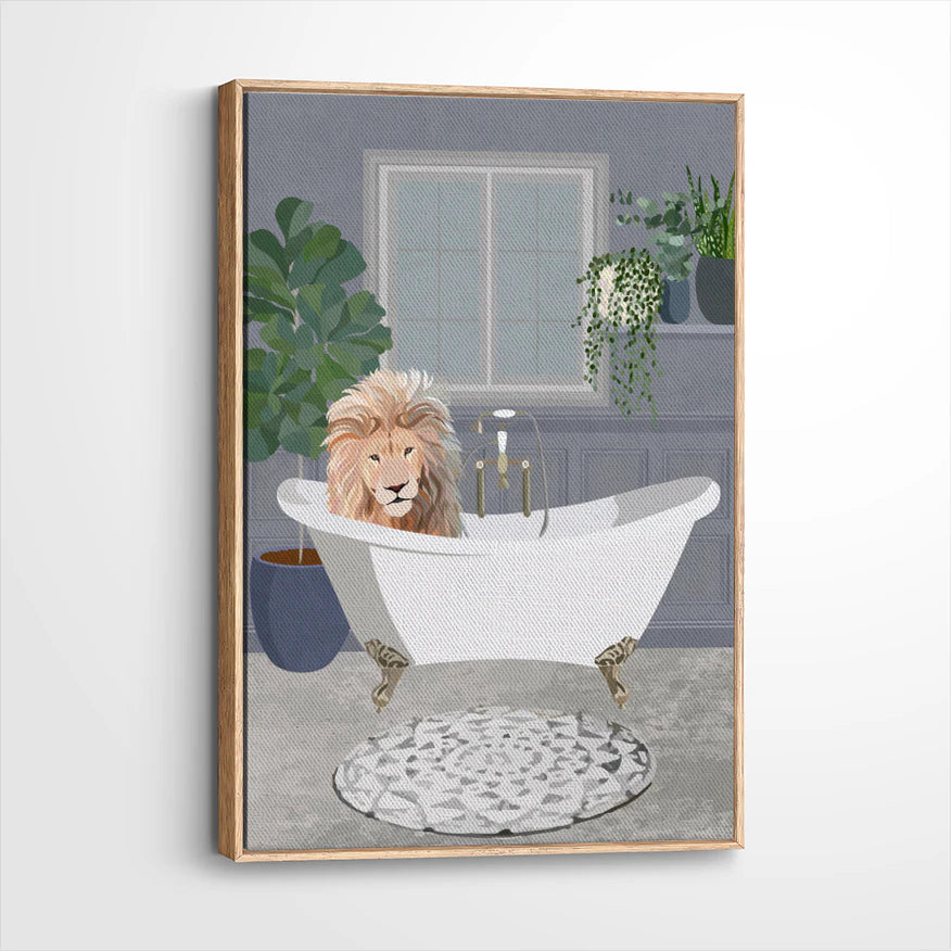 framed-canvas-natural-wood