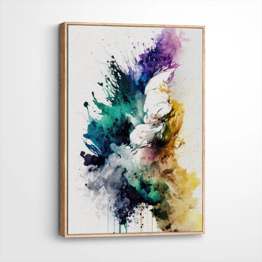 framed-canvas-natural-wood