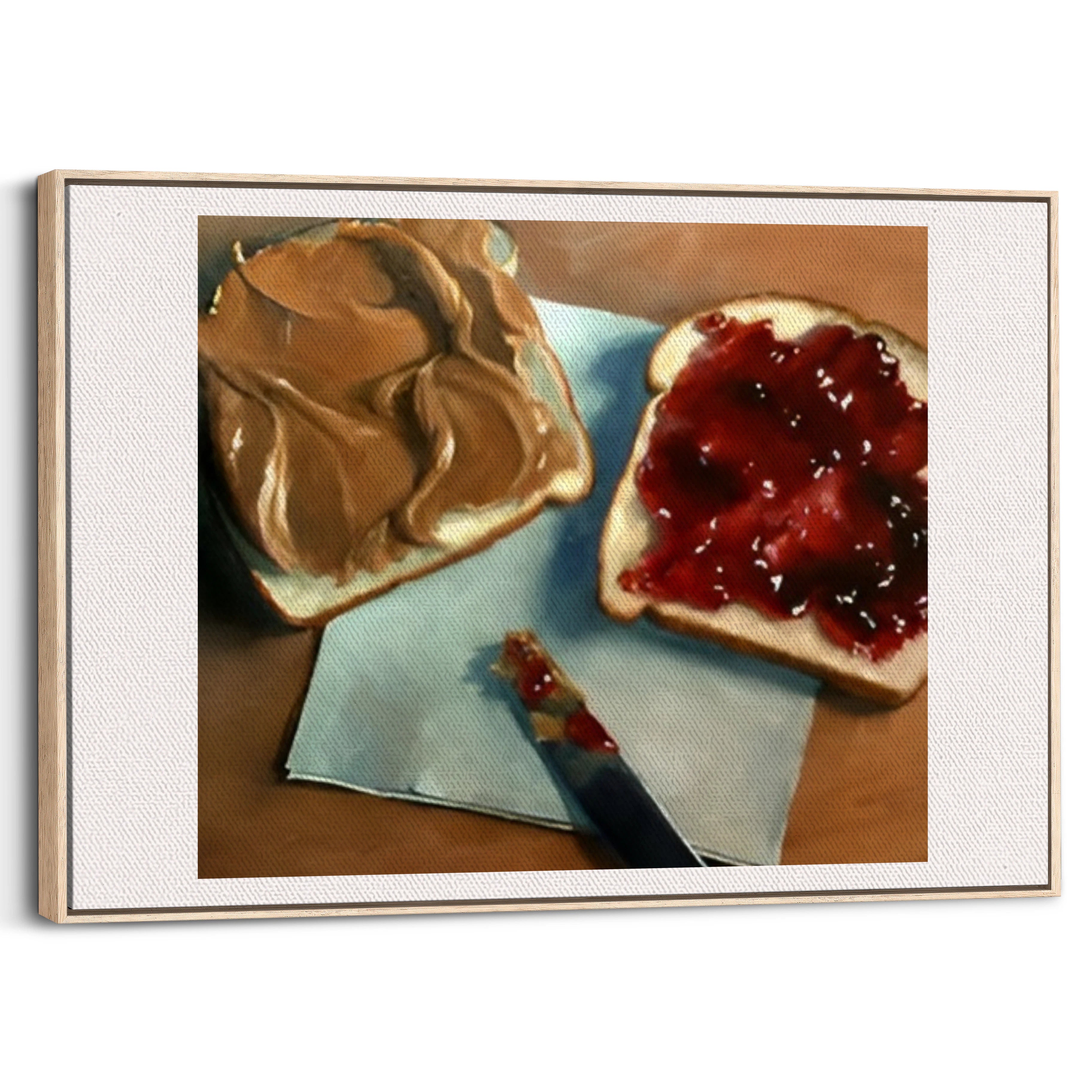 framed-canvas-natural-wood