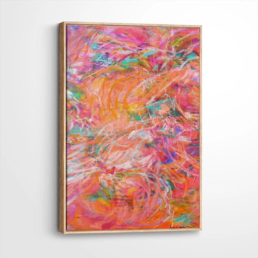 framed-canvas-natural-wood