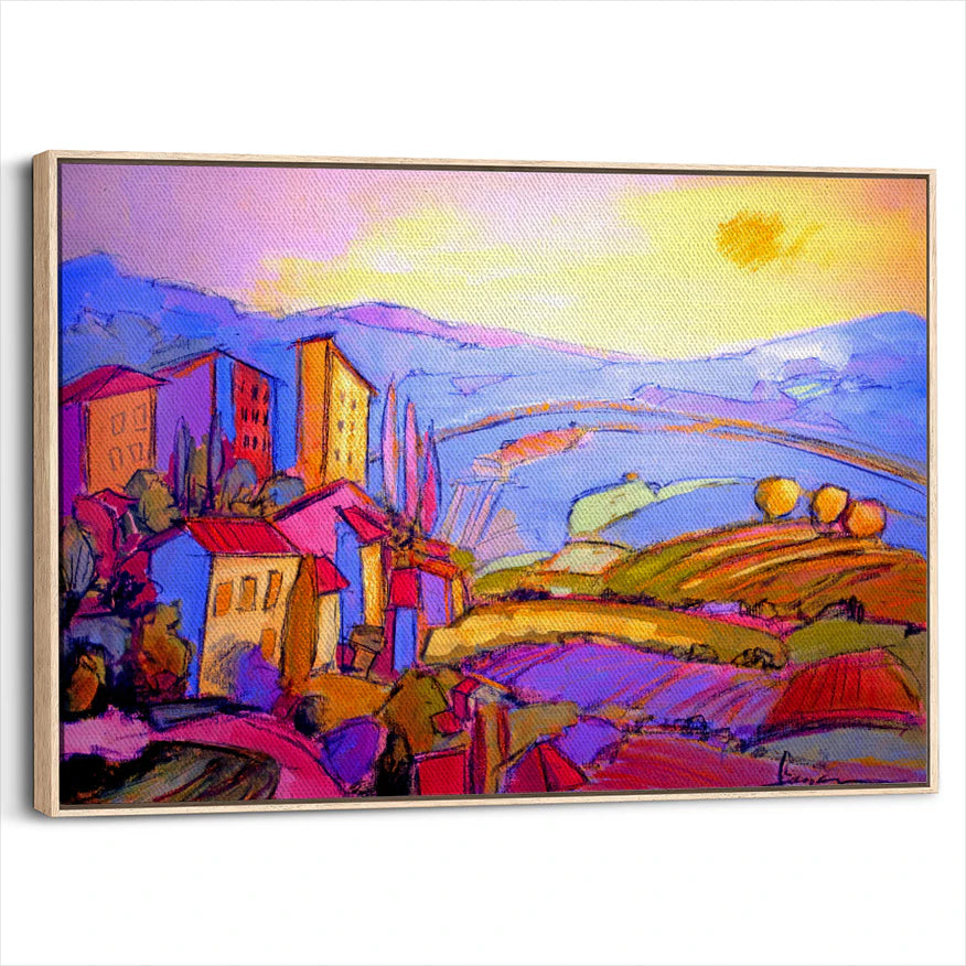 framed-canvas-natural-wood