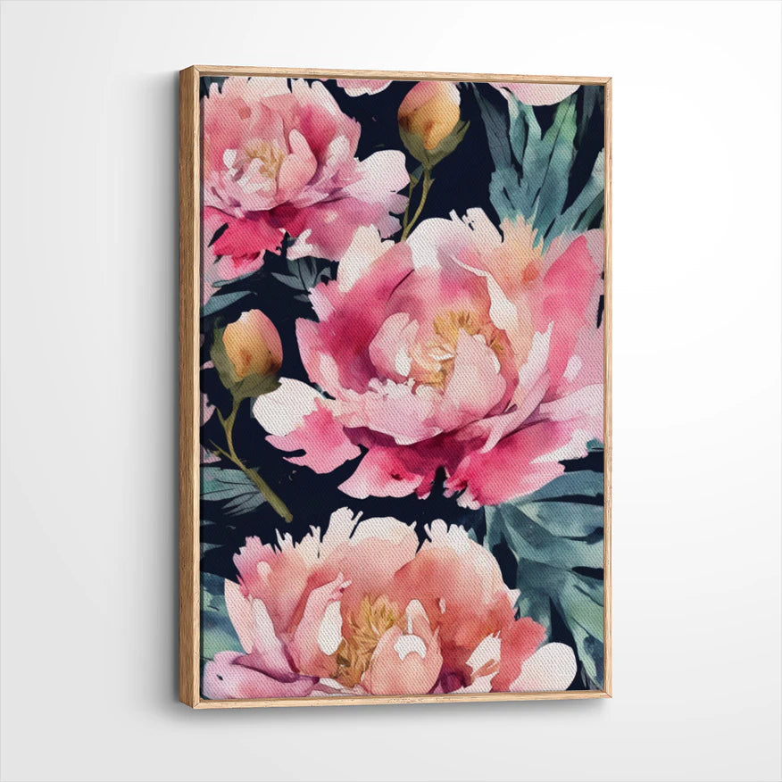 framed-canvas-natural-wood