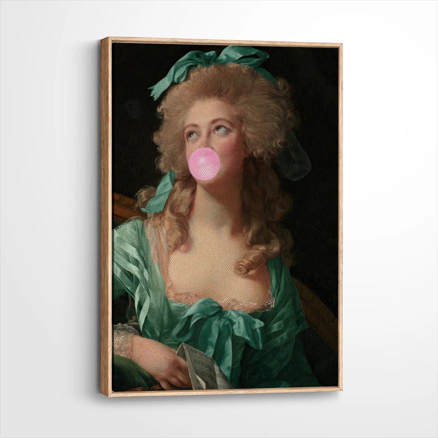 framed-canvas-natural-wood
