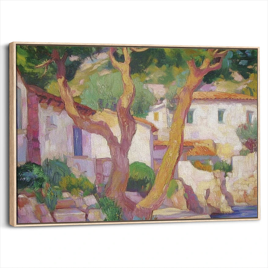 framed-canvas-natural-wood