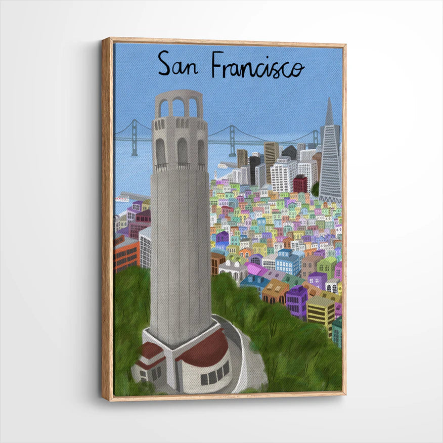 framed-canvas-natural-wood