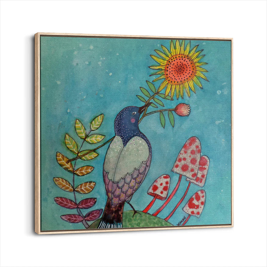 framed-canvas-natural-wood