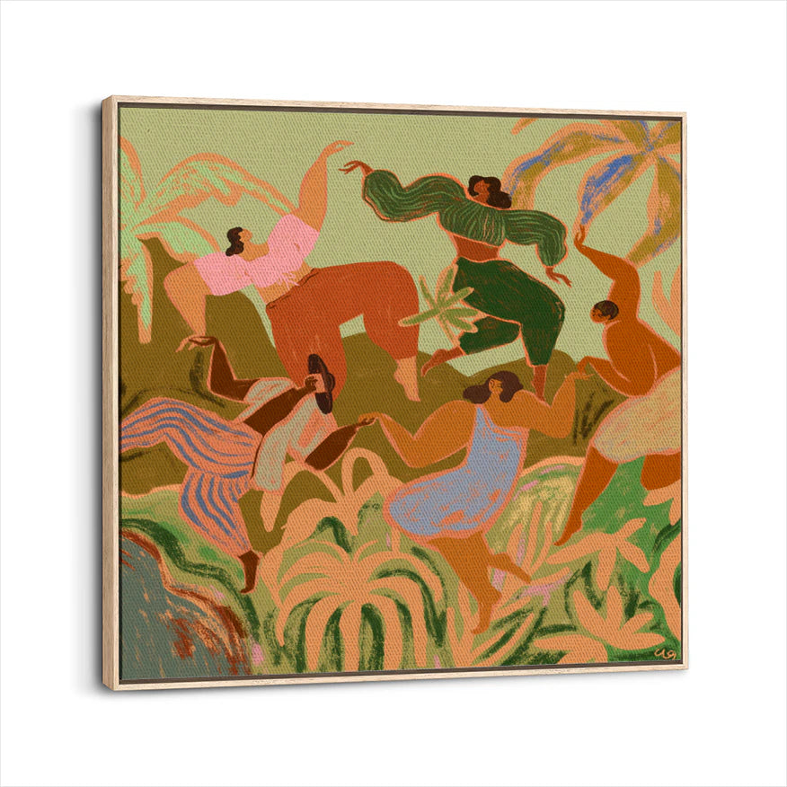 framed-canvas-natural-wood