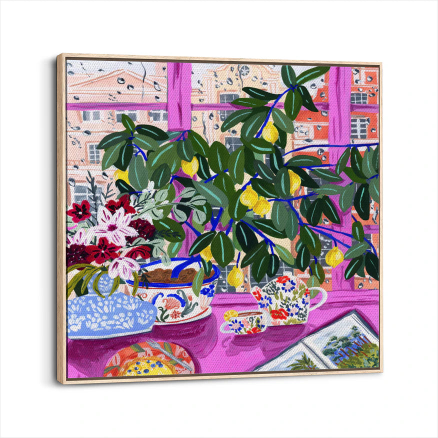 framed-canvas-natural-wood