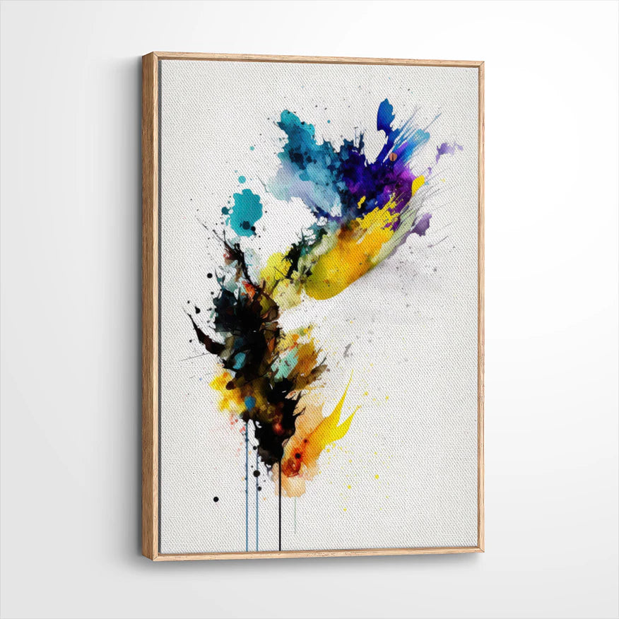 framed-canvas-natural-wood