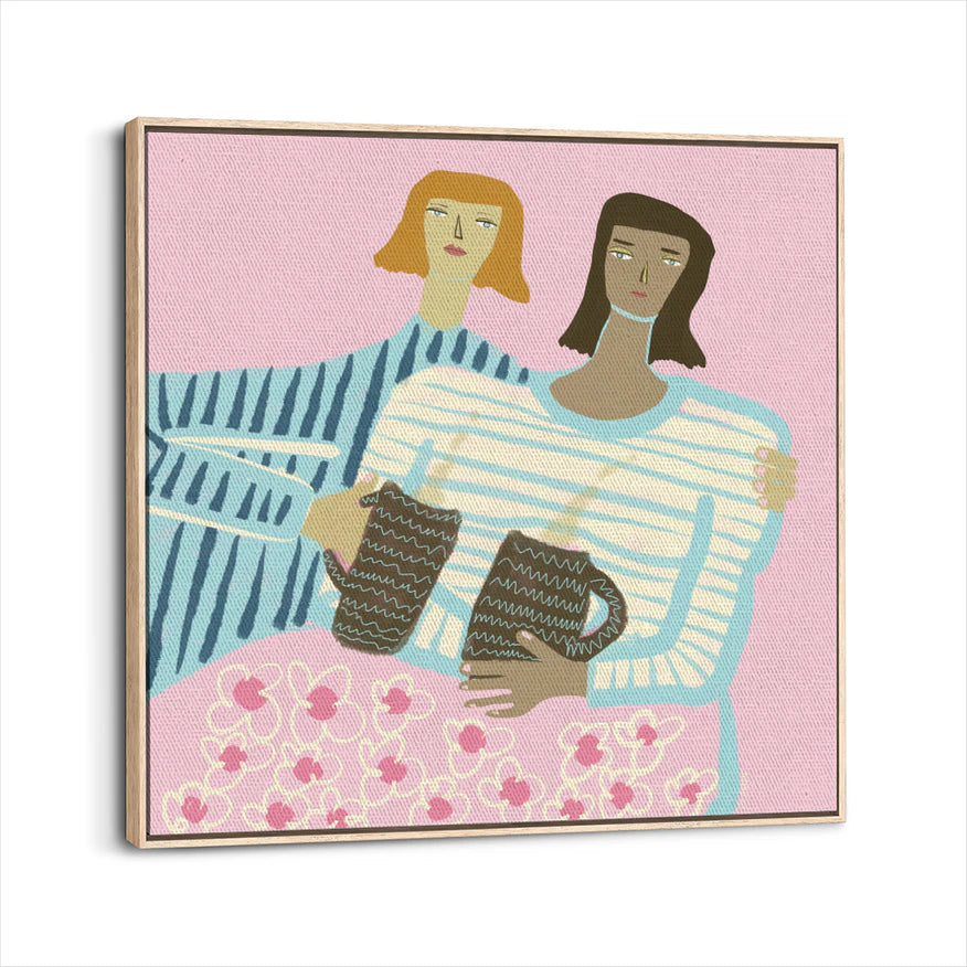 framed-canvas-natural-wood