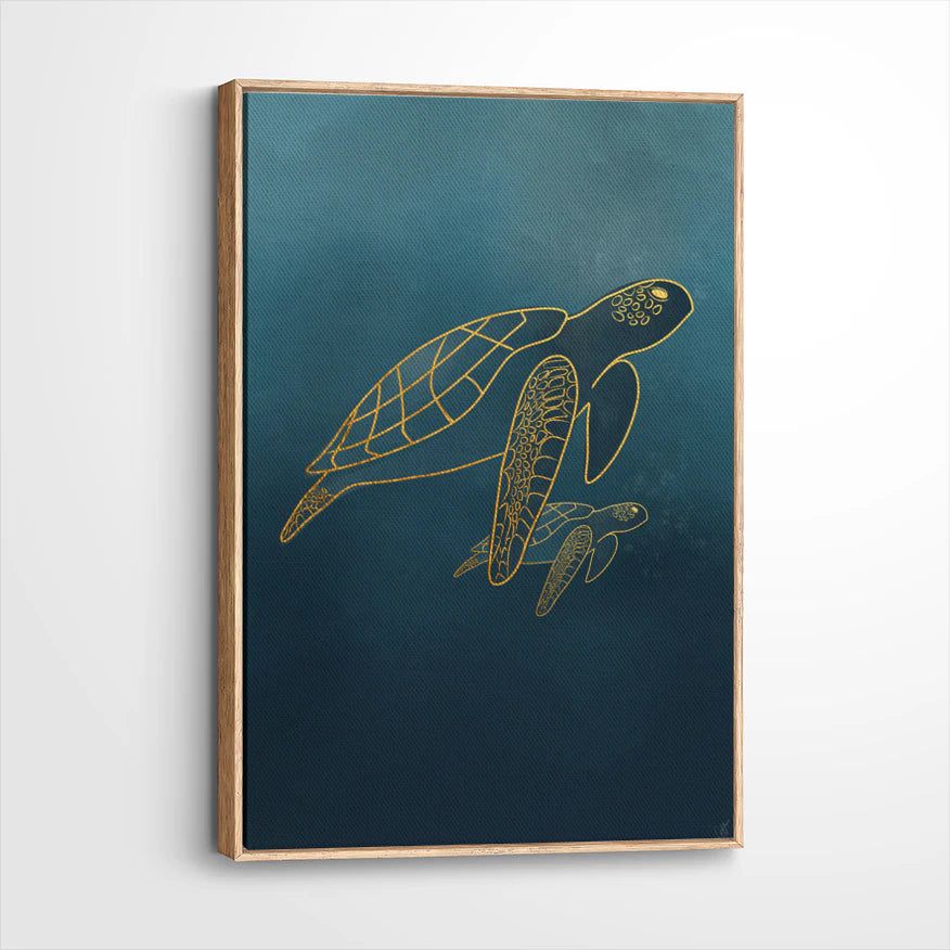 framed-canvas-natural-wood