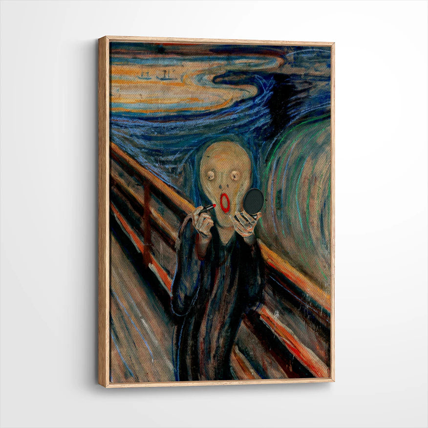 framed-canvas-natural-wood