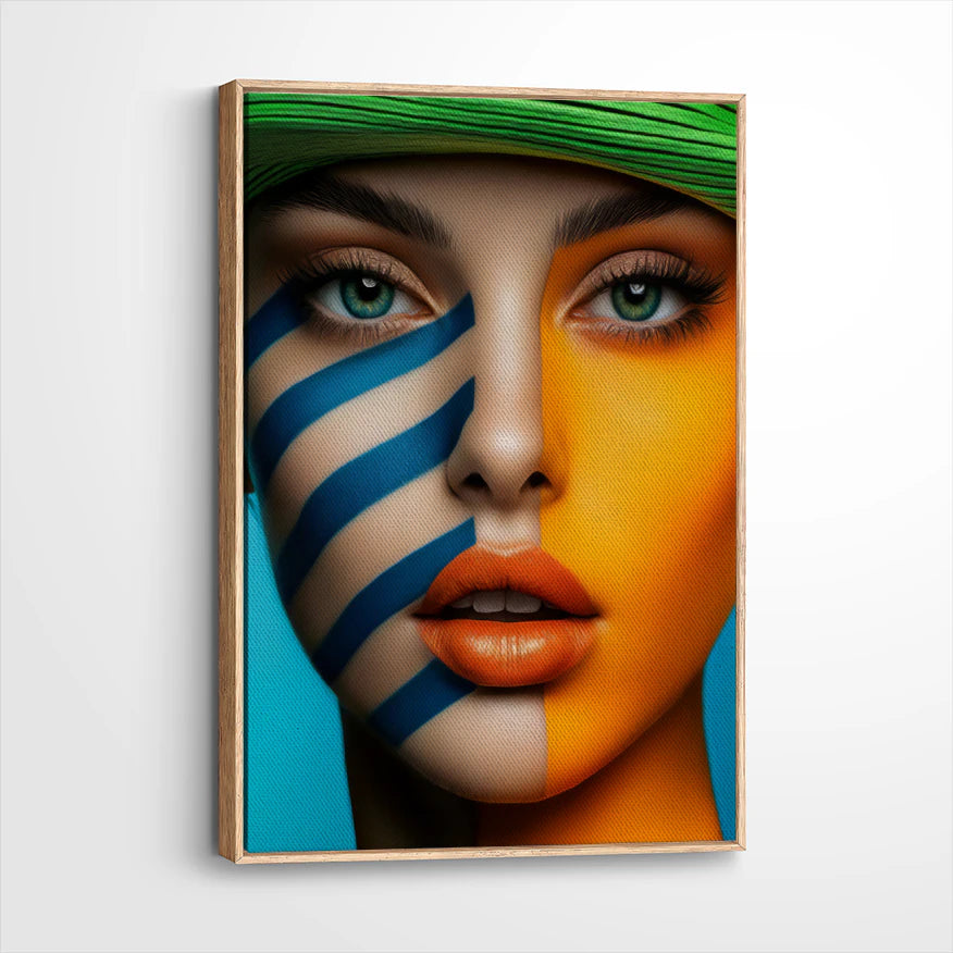 framed-canvas-natural-wood