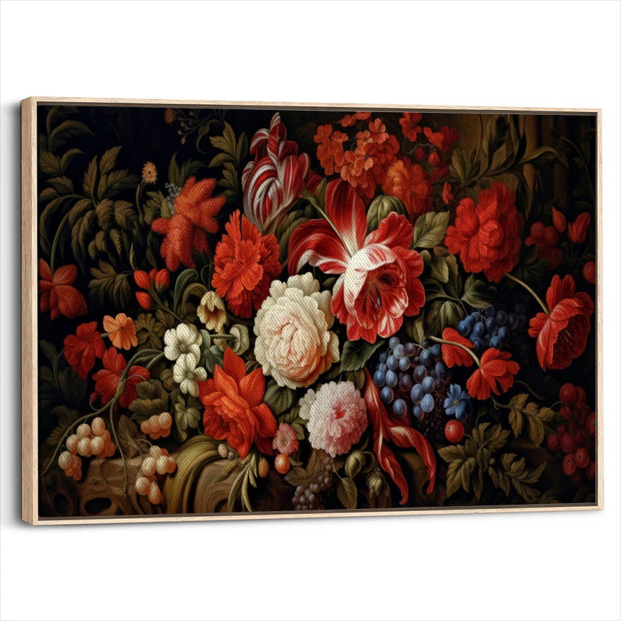 framed-canvas-natural-wood