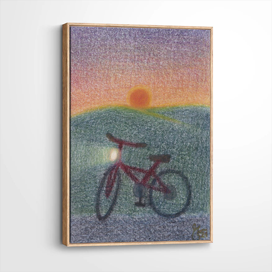 framed-canvas-natural-wood