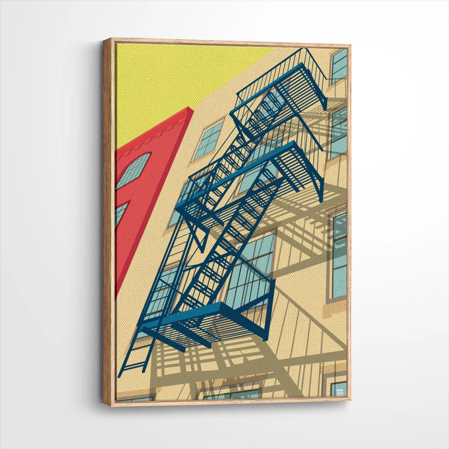 framed-canvas-natural-wood
