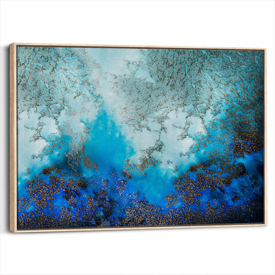 framed-canvas-natural-wood