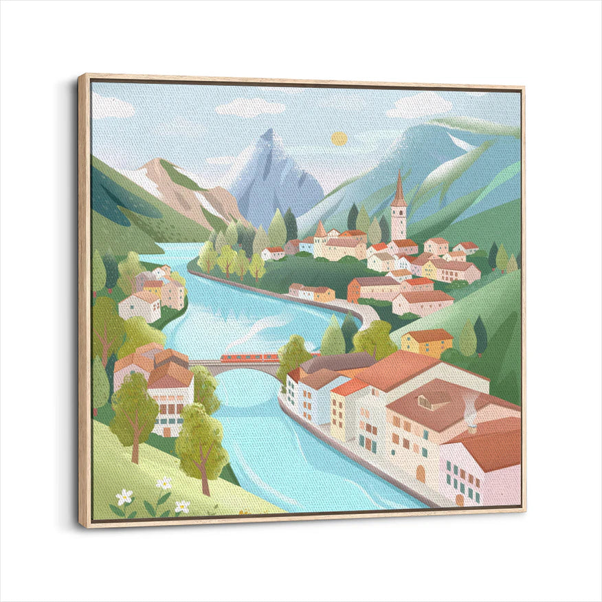 framed-canvas-natural-wood