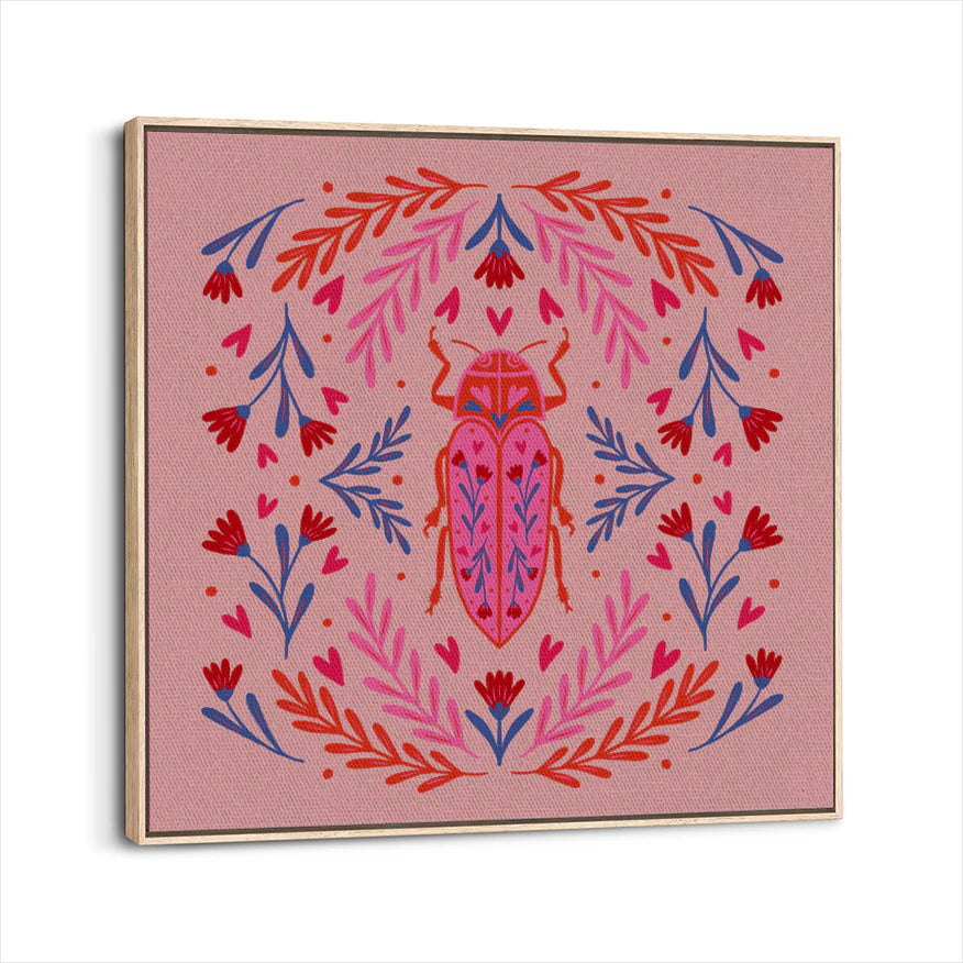 framed-canvas-natural-wood