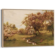framed-canvas-natural-wood