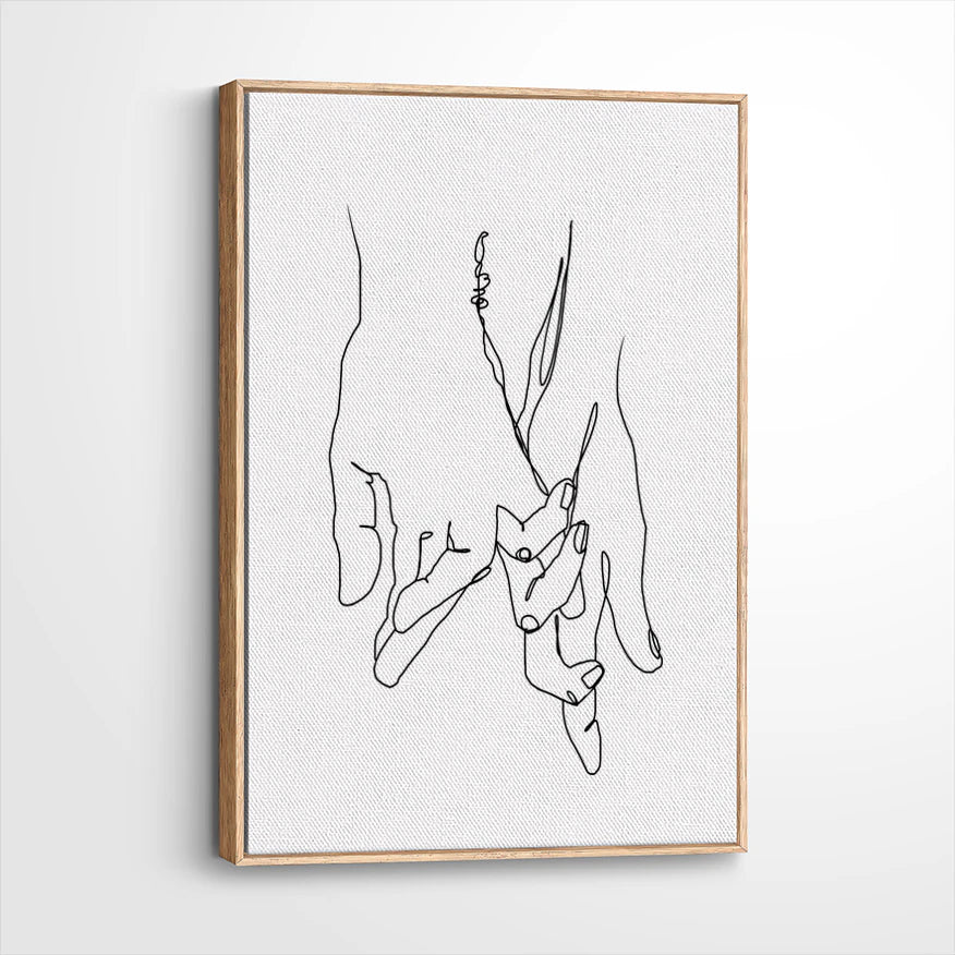 framed-canvas-natural-wood