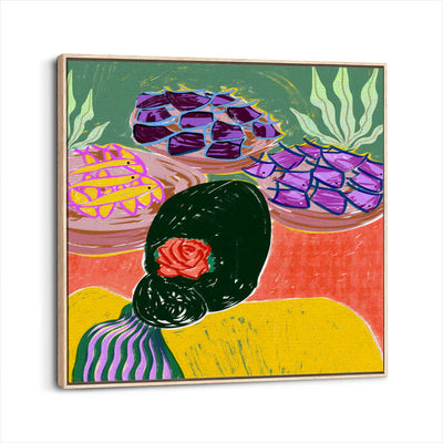 framed-canvas-natural-wood