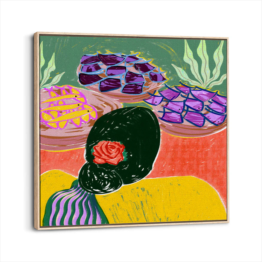 framed-canvas-natural-wood