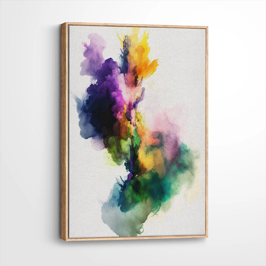framed-canvas-natural-wood