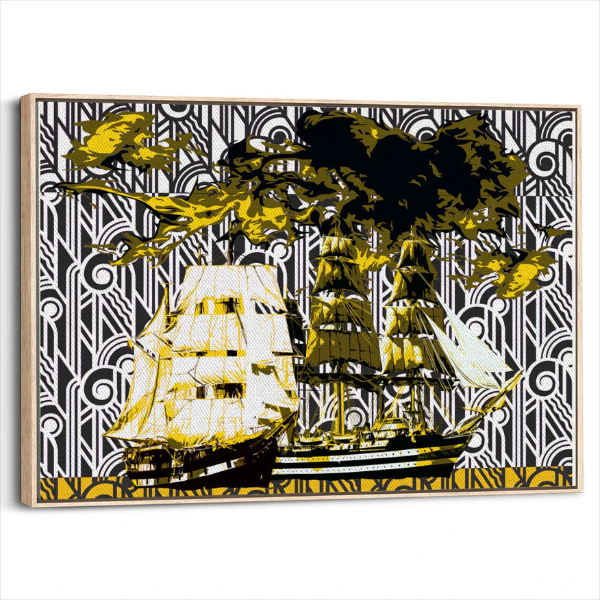 framed-canvas-natural-wood