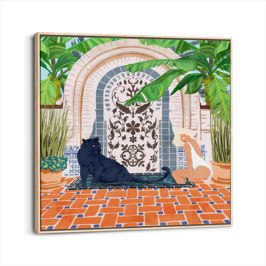 framed-canvas-natural-wood