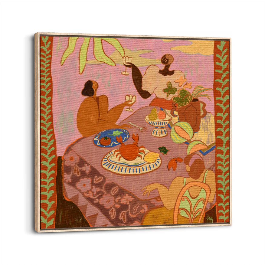 framed-canvas-natural-wood