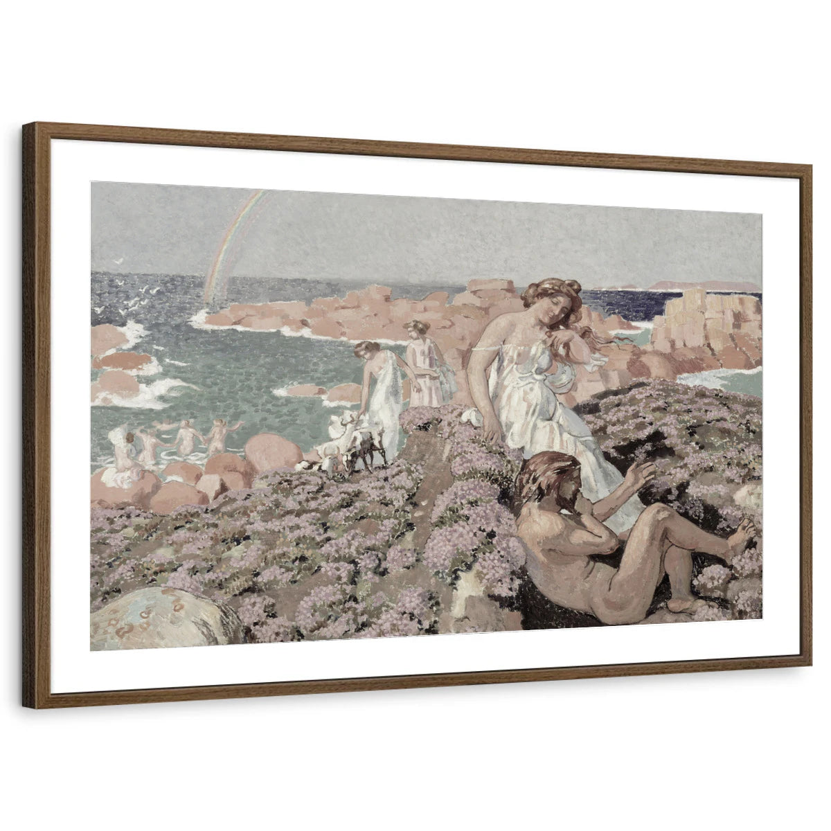 framed-print-brown-walnut-matted